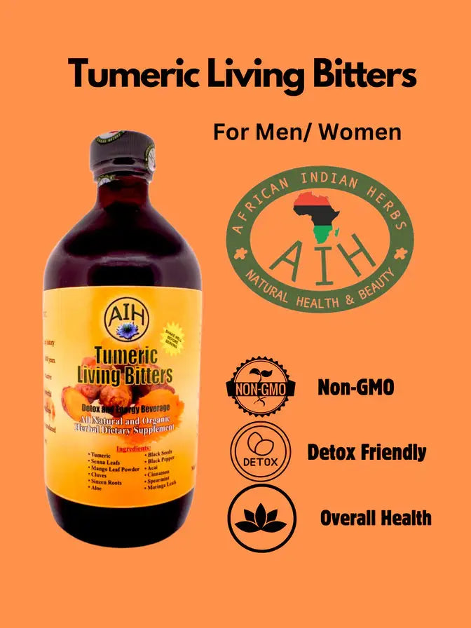 AIH Turmeric Living Bitter African Herbal Treasures