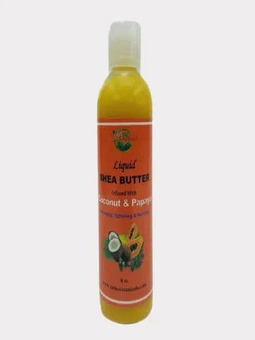 Coconut & Papaya Liquid Shea Butter African Herbal Treasures