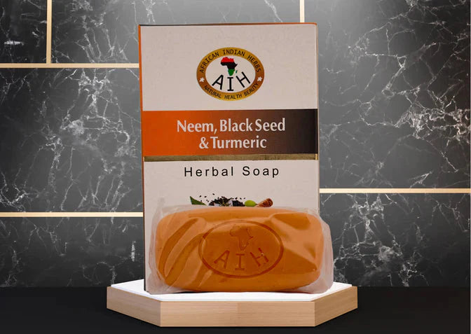 Neem Blackseed & Turmeric Soap African Herbal Treasures