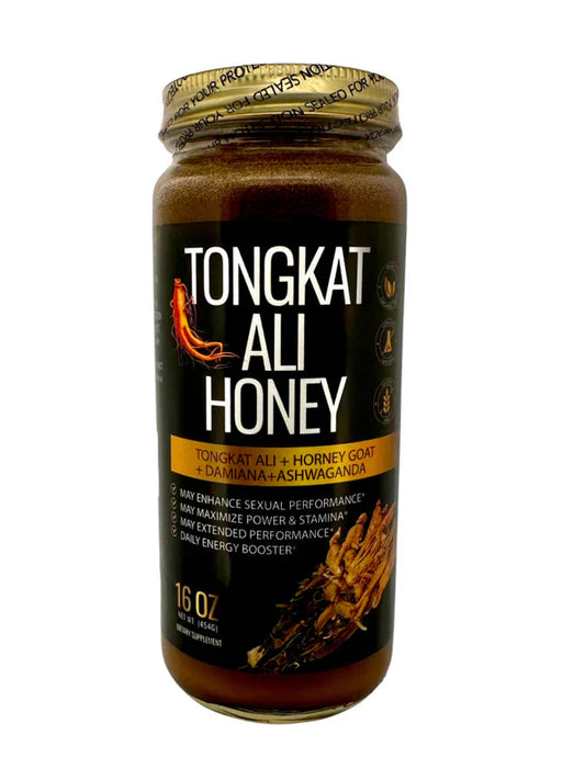 Buy Tongkat Ali & Horny Goat Weed Honey African Herbal Treasures
