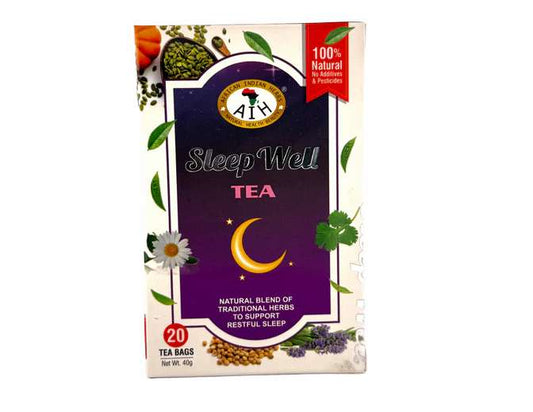 Sleep Well Tea - Top-Rated Herbal Blend for Restful Nights African Herbal Treasures