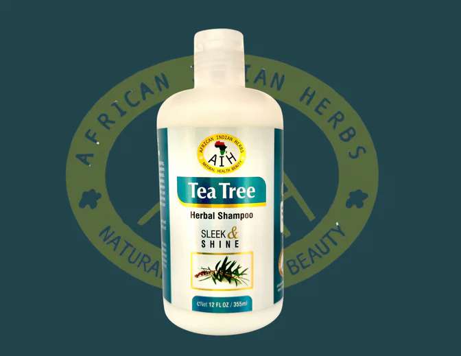 Tea Tree Herbal Shampoo (Sleek & Shine) African Herbal Treasures