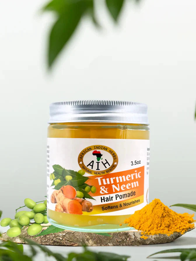 Buy Tumeric & Neem Hair Promade African Herbal Treasures