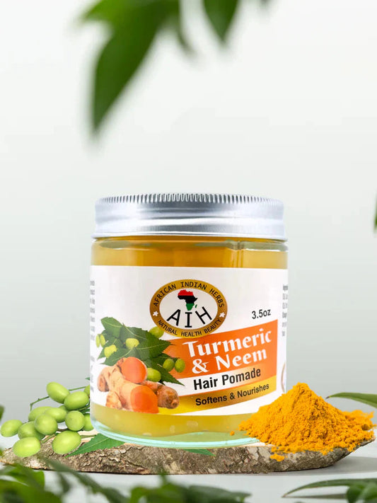 Buy Tumeric & Neem Hair Promade African Herbal Treasures